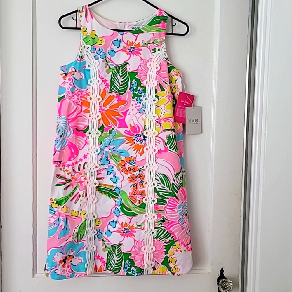Lilly Pulitzer for Target Floral Dress - Pink, Green, Blue, Orange